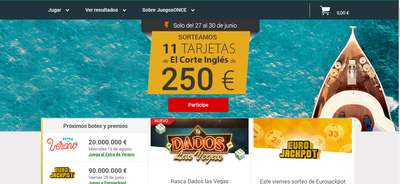 Imagen de la web "juegosonce"