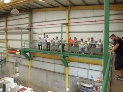 Visita a la Planta de Reciclados de ILUNION en La Bañeza