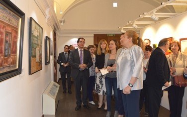 Arranque de la exposición en Valladolid en junio pasado