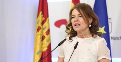 Aurelia Sánchez durante la presentación del proyecto