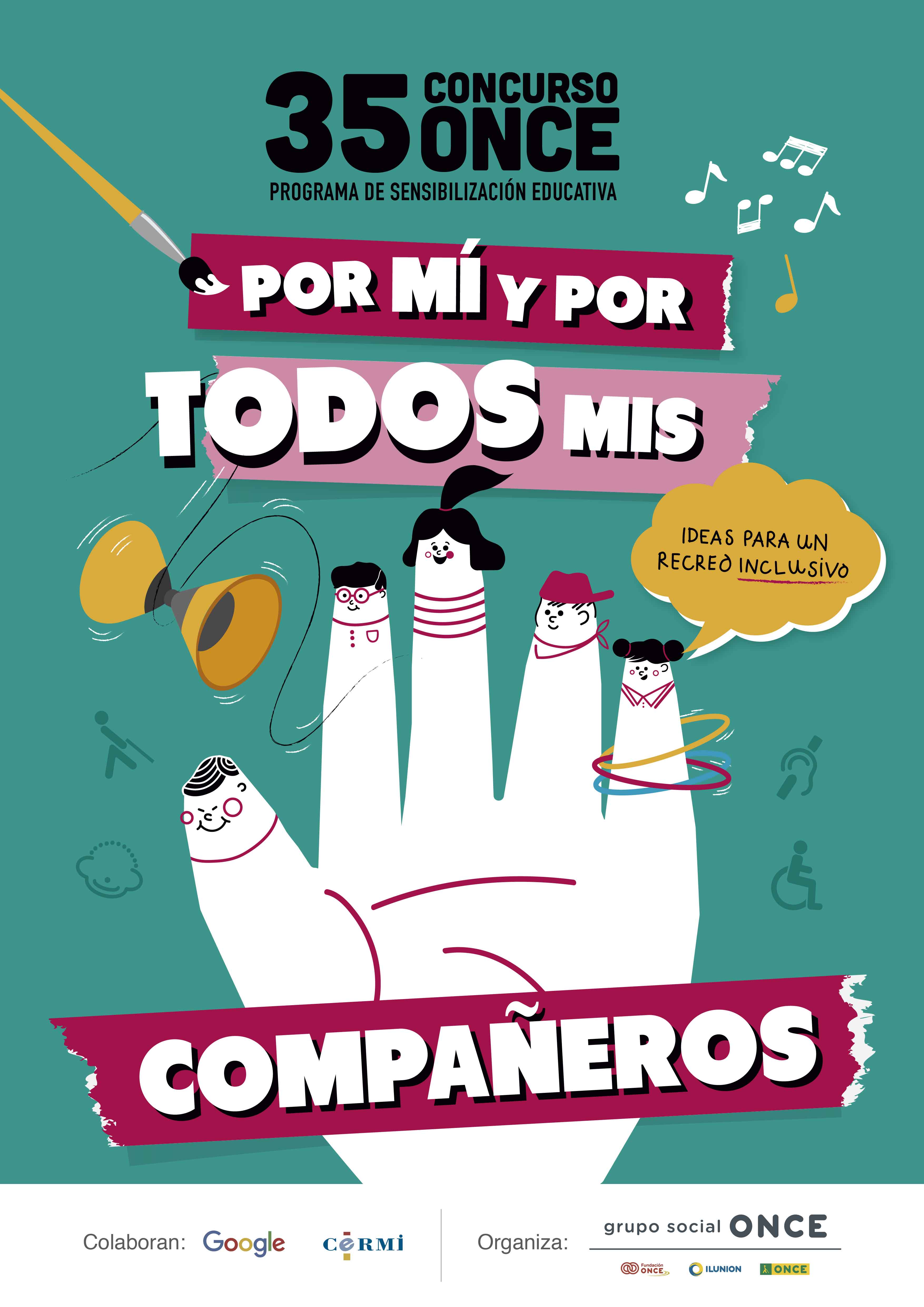 Cartel promocional del Concurso Escolar