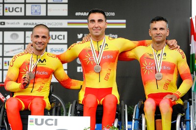 Sergio Garrote, Israel Ryder y Luis García Marquina, campeones en la prueba de riders
