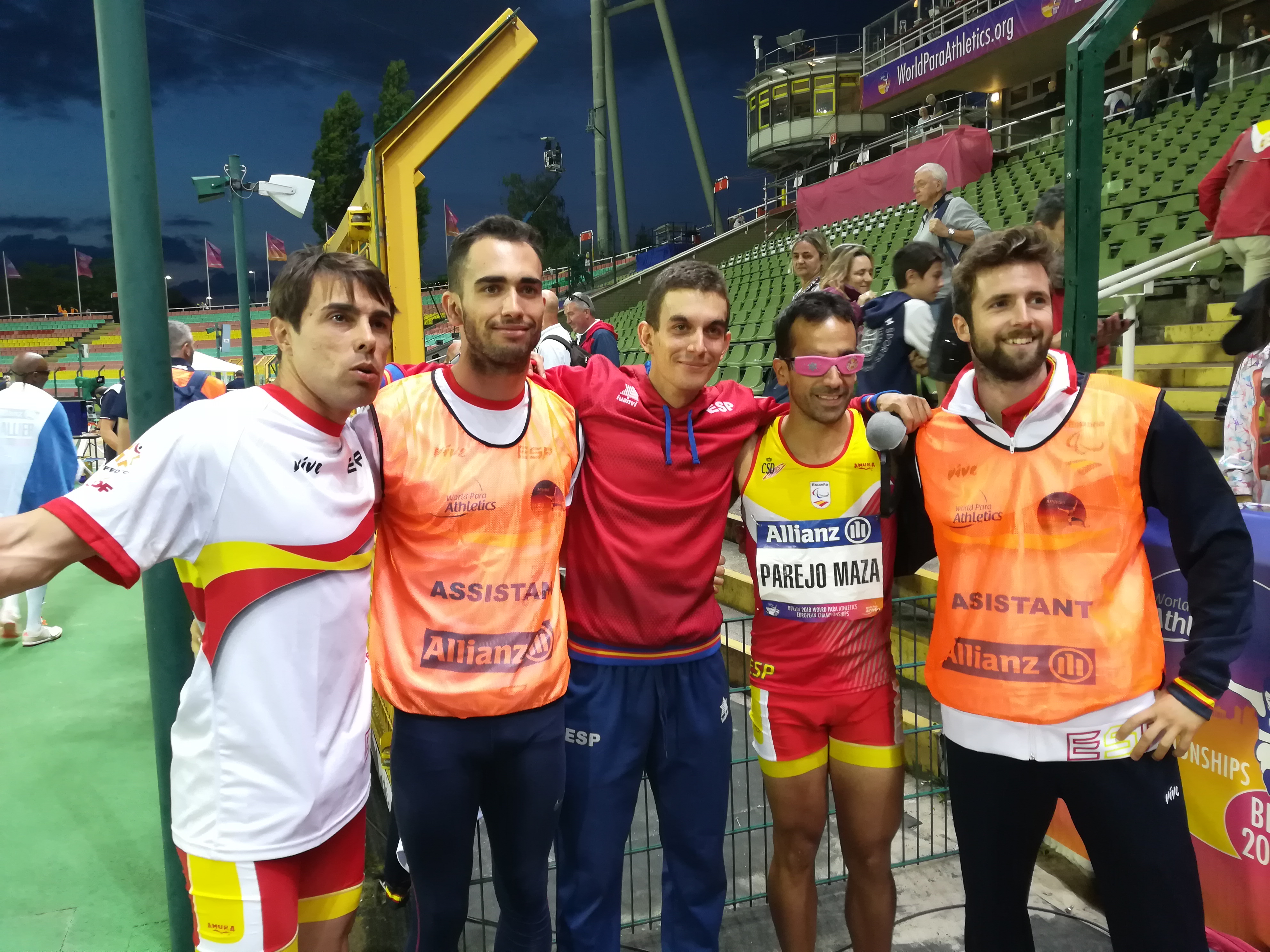 Equipo de Longitud T11 ganador del mundial