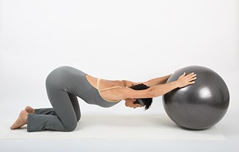 Postura de pilates