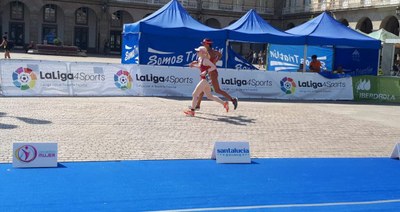 Momento de carrera de Susana Rodríguez Momento de carrera de Susana Rodríguez
