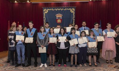 Alumnos con discapacidad graduados el curso anterior