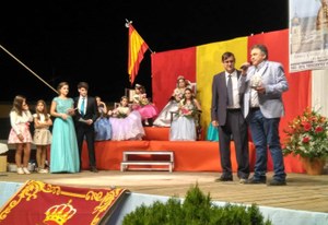 El delegado castellano-manchego agradece desde el escenario la concesión del galardón