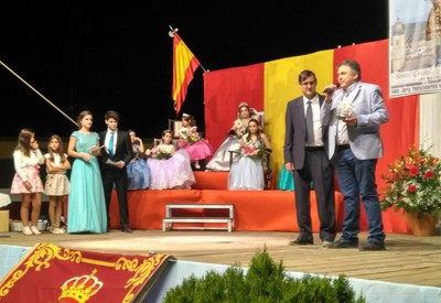 El delegado castellano-manchego agradece desde el escenario la concesión del galardón