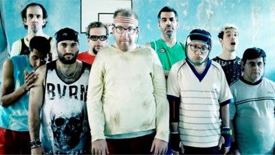 Fotograma de la película "Campeones"