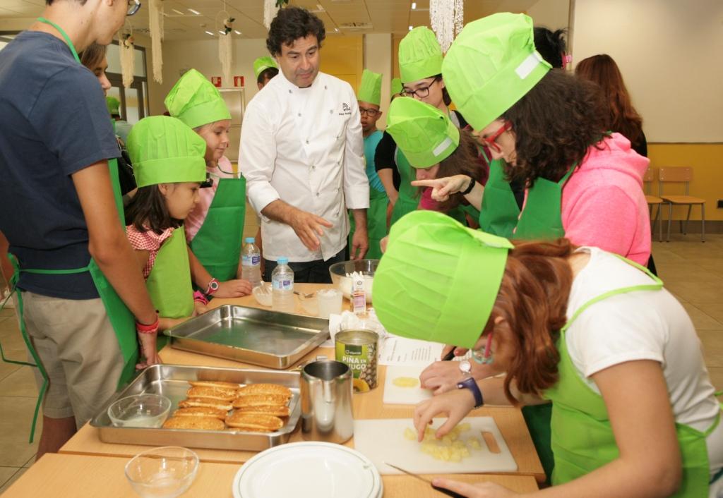 En otro momento de la elaboración de la receta