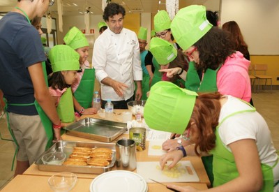 En otro momento de la elaboración de la receta