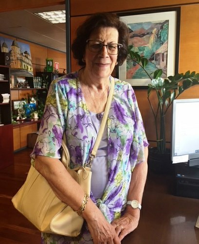 Ana María Calleja, referente del Mayor y consejera territorial de la ONCE en Madrid 