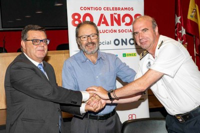 José Luis Martínez, Javier Barbero y Teodoro Pérez