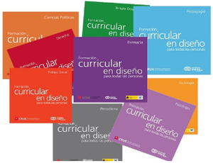 Montaje gráfico con las portadas de varias de las guías editadas