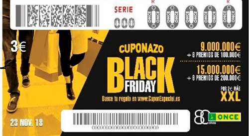 Reproducción del cupón del Black Friday
