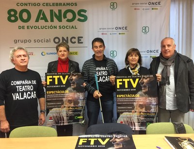 Presentación del Festival en la sede de la ONCE gallega