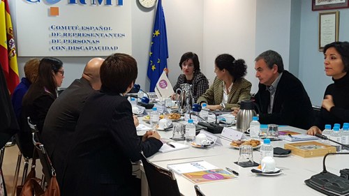 Una de las reuniones del Patronato de la FCM