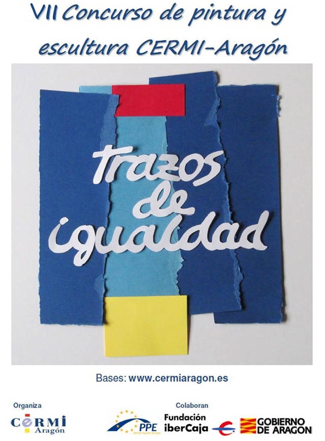 Cartel del concurso "Trazos de Igualdad"