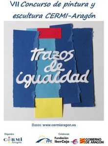 Cartel del concurso "Trazos de Igualdad"
