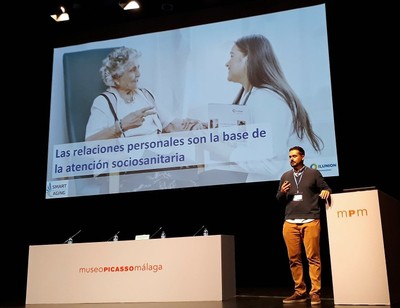 David Villaverde, durante su intervención en la jornada