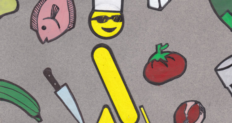 Ilustración "Cocina con sentido"