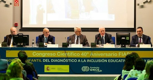 Mesa de la inauguración del Congreso de FIAPAS 40 Aniversario