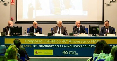 Mesa de la inauguración del Congreso de FIAPAS 40 Aniversario