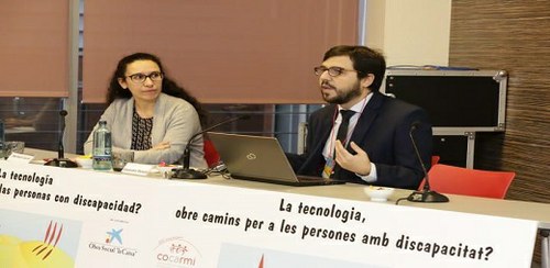 Moledo durante su intervención