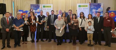 Responsables e invitados a la fiesta organizada en Murcia