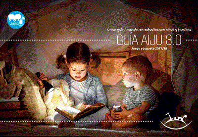 Guía AIJU, banner, dos peques jugado