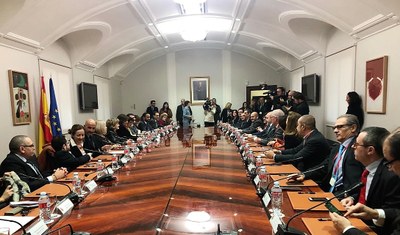 Reunión de CERMI en Moncloa