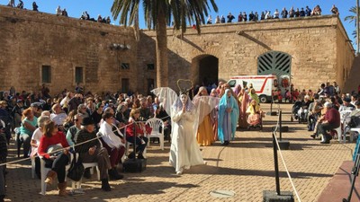 El espectáculo de la Adoración de los Reyes en Palma de Mallorca