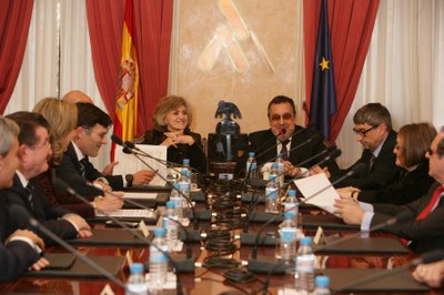 Reunión del Pleno Constitutivo presidido por la ministra