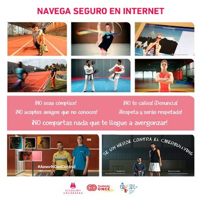 Imagen de la campaña Navega seguro en Internet