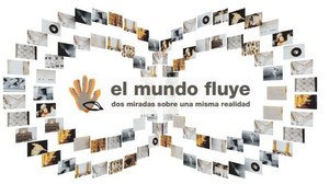 Cartel de la exposición "El Mundo Fluye"