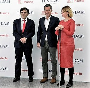 De izquierda a derecha, Alberto Durán, Jaume Miquel y Virginia Carcedo