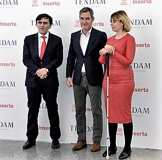 De izquierda a derecha, Alberto Durán, Jaume Miquel y Virginia Carcedo