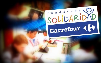 Imagen de la campaña solidaria de la Fundación Carrefour
