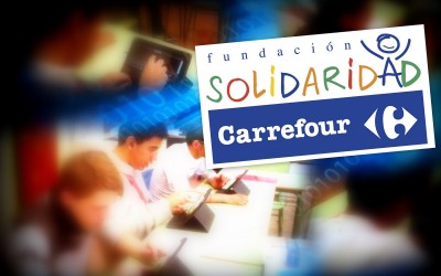 Imagen de la campaña solidaria de la Fundación Carrefour