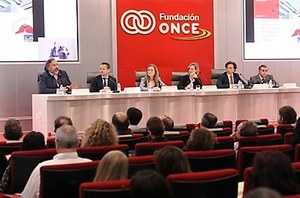 Acto de presentación de la guía en la sede de Fundación ONCE en Madrid