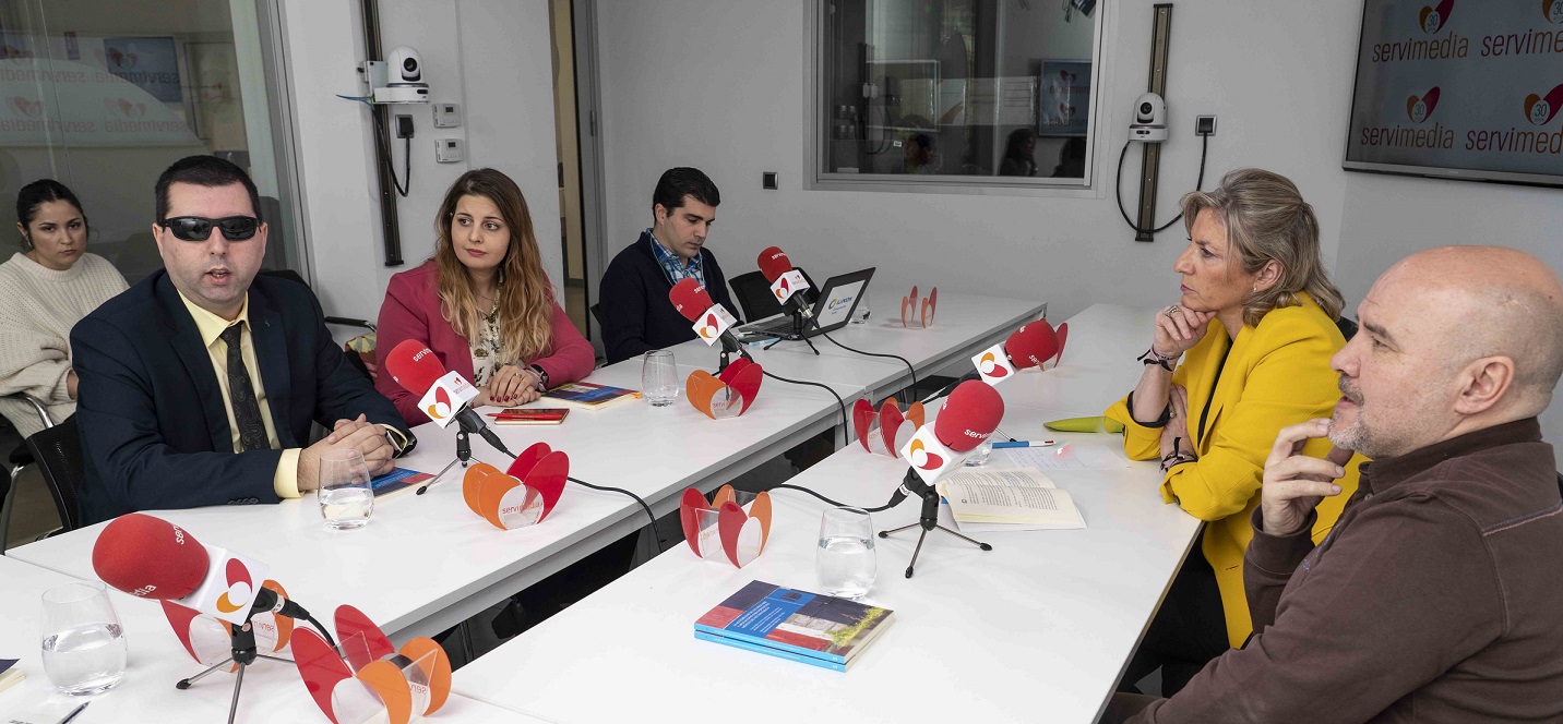 Durante el debate en la agencia Servimedia
