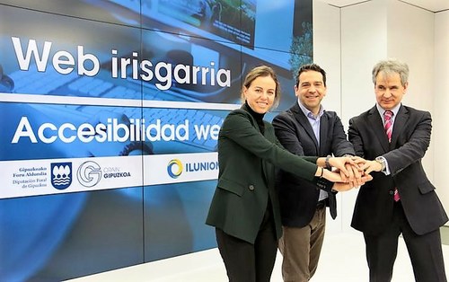 María Medina, Imanol Lasa y Jon Cortina