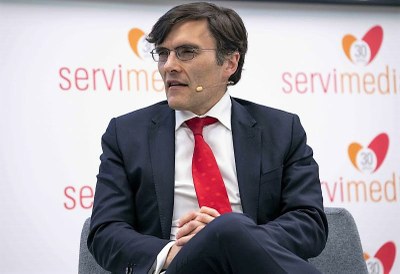 Alberto Durán en su intervención en la mesa organizada por Servimedia