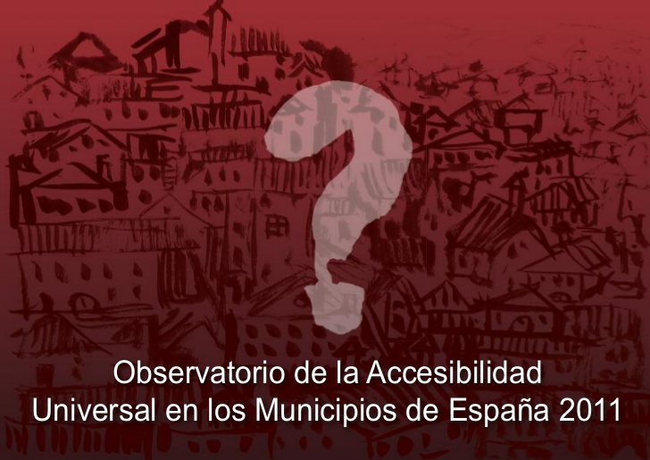 Portada del estudio de 2011 del Observatorio de Fundación ONCE 