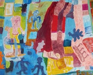 Obra de Echo McCallister en la exposición