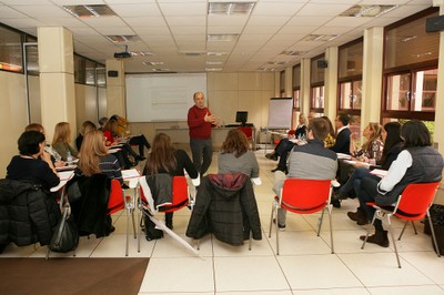 Uno de los talleres de las jornadas