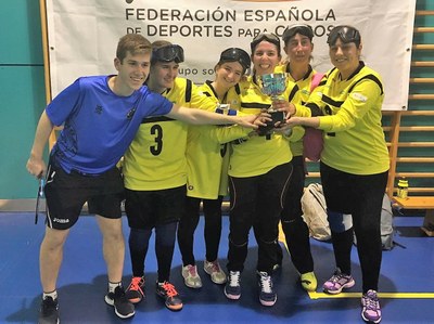 Equipo de Sevilla, ganador en la Liga de 2ª división