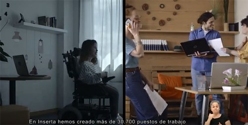 Fotograma de uno de los vídeos tutoriales