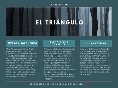 Sinopsis psicológica de sus tres personajes principales