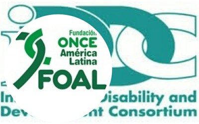 Logos del IDDC y FOAL superpuestos